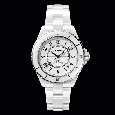 chanel j12 watch black or white|Chanel j12 white price.